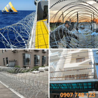 Hàng rào dây kẽm gai